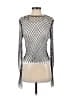 Zara Silver Long Sleeve Top Size XS - Sm - photo 1