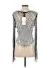 Zara Silver Long Sleeve Top Size XS - Sm - photo 2