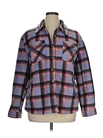 Spencer's Long Sleeve Button-Down Shirt (view 1)