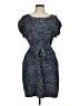 Gap 100% Polyester Polka Dots Blue Casual Dress Size M - photo 1