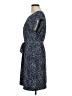 Gap 100% Polyester Polka Dots Blue Casual Dress Size M - photo 5