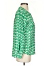 Eclair 100% Polyester Green Long Sleeve Blouse Size XS - photo 4