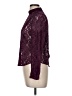 Just Fab Burgundy Long Sleeve Turtleneck Size M - photo 5