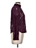 Just Fab Burgundy Long Sleeve Turtleneck Size M - photo 4