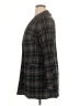 Torrid Plaid Black Coat Size 2X Plus (2) - photo 5
