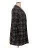 Torrid Plaid Black Coat Size 2X Plus (2) - photo 4