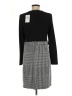 Unbranded Houndstooth Black Casual Dress Size 8 - photo 2
