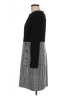 Unbranded Houndstooth Black Casual Dress Size 8 - photo 5