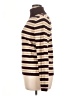 Ann Taylor Stripes Brown Turtleneck Sweater Size XXL - photo 5