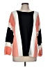 Vince Camuto Color Block Orange Pullover Sweater Size M - photo 1