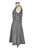 Chaps Houndstooth Gray Cocktail Dress Size 8 - photo 5