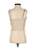 Zara Silver Sleeveless Top Size XS - photo 2