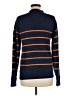 Unbranded Stripes Blue Turtleneck Sweater Size M (estimated) - photo 2