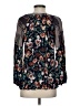 Jodifl 100% Rayon Floral Blue 3/4 Sleeve Blouse Size S - photo 2
