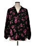 Torrid Black 3/4 Sleeve Blouse Size 1X Plus (1) - photo 1