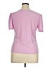 89th & Madison Pink Short Sleeve Top Size XL - photo 2