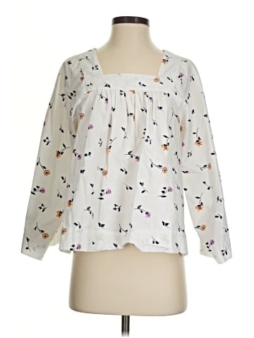 Madewell 3/4 Sleeve Blouse (view 1)