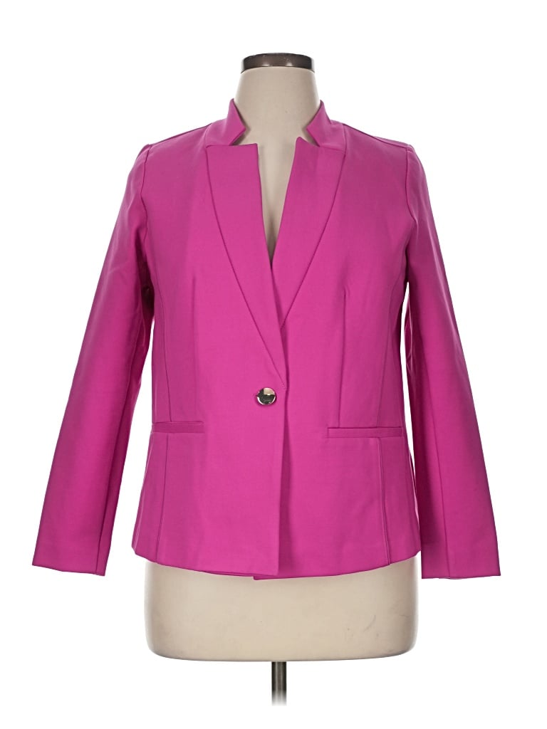 Pre-owned Eloquii Blazer Jacket In Pink