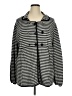Assorted Brands Houndstooth Black Cardigan Size XL - photo 1