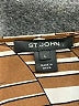 St. John Brown Sleeveless Silk Top Size L - photo 7