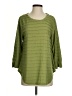 Ruby Rd. Green 3/4 Sleeve T-Shirt Size S - photo 1