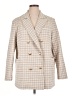 Unbranded Checkered-gingham Ivory Coat Size 2X - photo 1