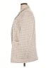 Unbranded Checkered-gingham Ivory Coat Size 2X - photo 5