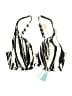 Seafolly Animal Print Ivory Swimsuit Top Size 10 - photo 1
