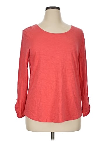 Chico's 3/4 Sleeve T-Shirt (view 1)