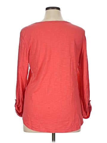 Chico's 3/4 Sleeve T-Shirt (view 2)