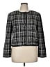 St. John Tweed Black Jacket Size 14 - photo 1