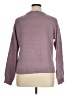 Rewind Chevron-herringbone Purple Pullover Sweater Size XL - photo 2