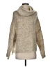 Debut Tweed Tan Turtleneck Sweater Size S - photo 1