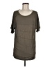 Design History Gray Short Sleeve Top Size M - photo 1