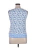 Talbots Blue Sleeveless Blouse Size L - photo 2