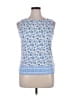 Talbots Blue Sleeveless Blouse Size L - photo 1