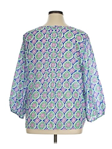 Talbots 3/4 Sleeve Blouse (view 2)