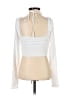 Princess Polly White Long Sleeve Blouse Size 0 - photo 2