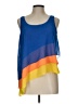 GB 100% Polyester Blue Sleeveless Top Size L - photo 1