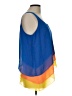 GB 100% Polyester Blue Sleeveless Top Size L - photo 4