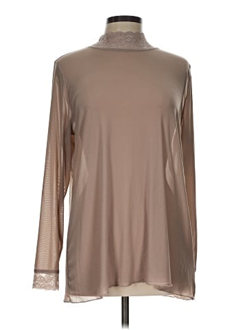 Logo Layers Long Sleeve Blouse (view 1)
