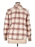 Maurices Plaid Ivory Long Sleeve Button-Down Shirt Size XL - photo 2
