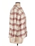 Maurices Plaid Ivory Long Sleeve Button-Down Shirt Size XL - photo 4