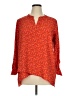 Gibson Orange 3/4 Sleeve Blouse Size XL - photo 1