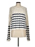 American Eagle Outfitters 100% Cotton Stripes Ivory Pullover Sweater Size M - photo 1