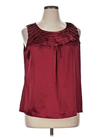 Dana Buchman Sleeveless Blouse (view 1)