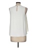 Trina Turk 100% Polyester Ivory Sleeveless Blouse Size M - photo 2