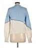 American Eagle Outfitters Color Block Blue Pullover Sweater Size M - photo 2