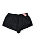 SPANX 100% Linen Hearts Black Shorts Size XL - photo 1