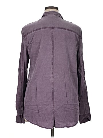 CALVIN KLEIN JEANS Long Sleeve Button-Down Shirt (view 2)